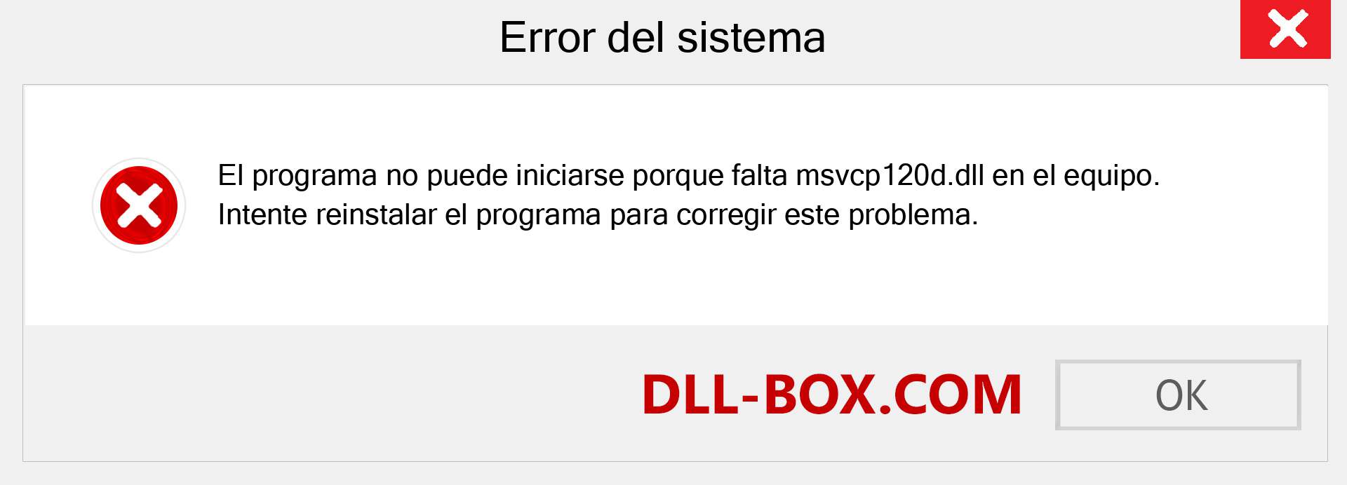 ¿Falta el archivo msvcp120d.dll ?. Descargar para Windows 7, 8, 10 - Corregir msvcp120d dll Missing Error en Windows, fotos, imágenes